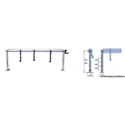 Rolovací zařízení pevné 4,1-5,7 m – Sleviste.cz