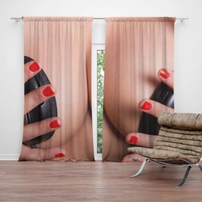 Sablio Závěs Prsa: 2ks 140x250cm – Hledejceny.cz
