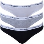 Calvin Klein 3PACK dámské kalhotky vícebarevné QD3588E999 – Hledejceny.cz