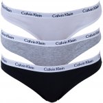 Calvin Klein 3PACK dámské kalhotky vícebarevné QD3588E999 – Zboží Dáma