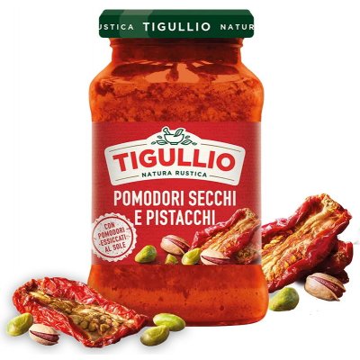 TIGULLIO pesto sušená rajčata a pistácie 185 g – Zboží Dáma