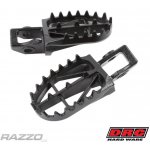 Široké ocelové stupačky DRC Ultra Wide Footpegs KTM SX SXF 16-22 EXC 17-23 / Husqvarna / GasGas | Zboží Auto