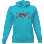 Dámská s potiskem Tradiční lidový vzor dámské Tyrkysová – Zboží Dáma