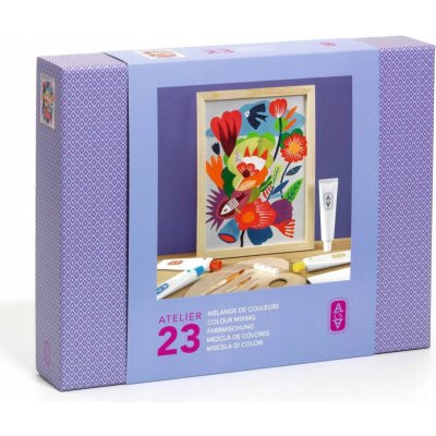 Djeco Kreativní set Atelier Grands Augustins 23 Malba a míchání barev – Hledejceny.cz