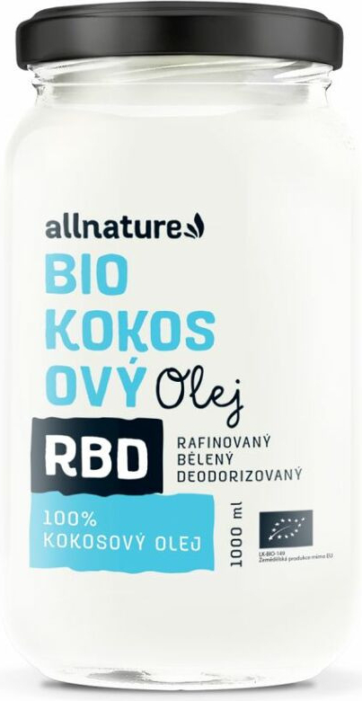 Allnature Premium kokosový olej bio 1 l od 178 Kč - Heureka.cz