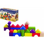 Detoa Kostky drevěné stavěcí 100 ks – Zboží Dáma