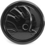 Škoda Auto Přední znak - logo Škoda Scala (průměr 100 mm) - originál v černé barvě BLACK MAGIC F9R | Zboží Auto