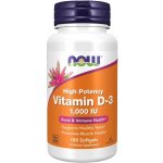 NOW Foods Vitamin D3 1000 IU 180 softgel kapslí – Hledejceny.cz