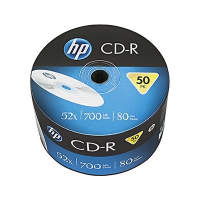 HP CD-R 700MB 52x, bulk, 10ks (69300) – Zboží Živě