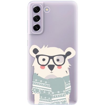 Pouzdro iSaprio - Bear with Scarf - Samsung Galaxy S21 FE 5G – Hledejceny.cz