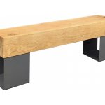 Bohemit Mr. Allen antracit / dub 120 cm – Zboží Dáma