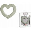 Kousátko Bibs Baby Bitie Heart Sage