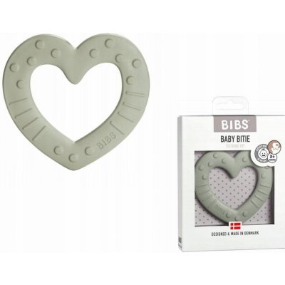 Bibs Baby Bitie Heart Sage – Zbozi.Blesk.cz