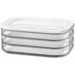 Mepal Modula bílá trojúrovňová plastová dóza na uzeniny 1,6 l – Sleviste.cz