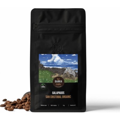 Darka Galapágy San Cristobal Organic zrnková 1 kg – Hledejceny.cz