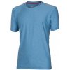 Pánské sportovní tričko Progress Primitiv modrý melír pánské triko krátký rukáv