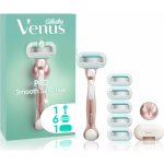 Gillette Venus dámský holicí strojek 1 ks + náhradní břity 6 ks + ochranný kryt 1 ks + držák do sprchy 1 ks – Hledejceny.cz