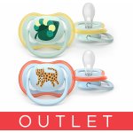 Philips Avent Dudlík Ultra air modrá/zelená obrázek chlapec 2ks – Zboží Dáma