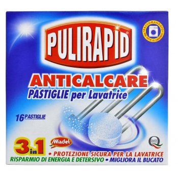 Pulirapid Anticalcare Tabs 16 tablet od 100 Kč - Heureka.cz