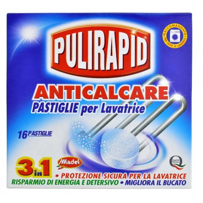 Pulirapid Anticalcare Tabs 16 tablet