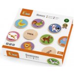 Big tree Pexeso dřevěné: zvířátka 20 ks – Zboží Živě