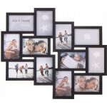Fotorámeček na 12 fotek, 59x50 cm, černý SPRINGOS PANORAMA – Zboží Živě