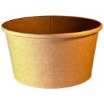 Gastro obaly s.r.o. EKO papírová miska na salát krafthnědá 750ml i s rPET víkem – Zbozi.Blesk.cz