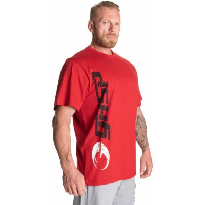 Gasp ORIGINAL TEE CHILI RED pánské volné tričko Gasp červené