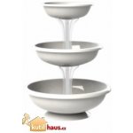 ALDOTRADE Květináč Fontana set 3 ks 50x64 cm Bílý – Zbozi.Blesk.cz