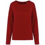 dámská mikina oversized Sytě červená – Zboží Dáma