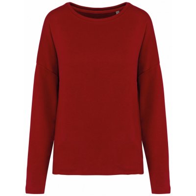 dámská mikina oversized Sytě červená – Zboží Dáma