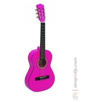 Dimavery AC-300 Classic Guitar 1/2, pink