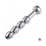 Bdsm-Bondage-Shop Kratší nerezový tvarovaný urinální katetr NUK01 Provedení D 08595729778368 – Zboží Dáma