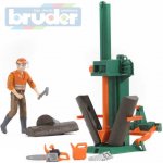 Bruder 62650 Dřevařský set s figurkou – Zboží Dáma