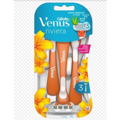 Gillette Venus Riviera 3 ks – Zboží Mobilmania