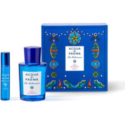 Acqua di Parma Blu Mediterraneo - Fico di Amalfi Dárková sada unisex toaletní voda 75 ml a miniaturka unisex toaletní voda 12 ml – Zboží Mobilmania