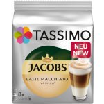 Tassimo Jacobs Latte Macchiato Vanilla 8+8ks
