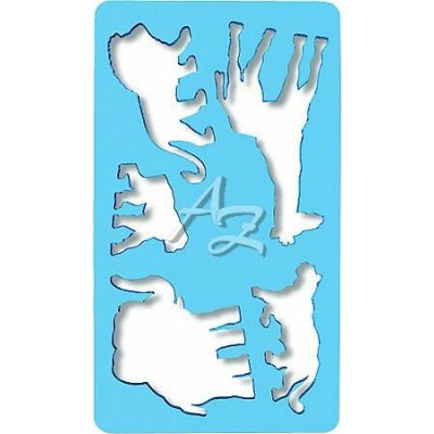 KOH-I-NOOR Šablona 749060 Zvířata IV. Lev modrá – Zboží Dáma