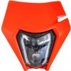 Rtech Přední maska vč LED světla KTM neon oranžová
