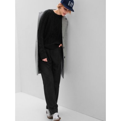 Gap 478550-02 Pletený svetr se vzorem Černá – Zboží Dáma