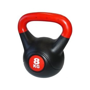 CorbySport kettlebell s cementovou náplní 8 kg