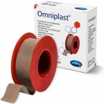 Omniplast textilní náplast cívka 1,25 cm x 5 m 1 ks – Hledejceny.cz