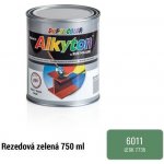 Alkyton lesklý 0,75L RAL 6011 rezedová zelená lesk – HobbyKompas.cz
