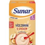Sunar cereální kaše Vícezrná s ovocem 210 g – Zboží Dáma
