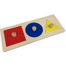 Montessori puzzle tvary