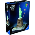 Ravensburger 3D puzzle Iconics svítící Socha svobody Noční edice 128 dílků – Hledejceny.cz