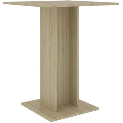 Bistro stolek dub sonoma 60 × 60 × 75 cm dřevotříska – Zbozi.Blesk.cz