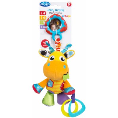 Playgro závěsná žirafa s kousátky – Zboží Mobilmania