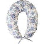 Babymatex Polštář na kojení mušelínových Moon Světlo Tyrkysová – Zboží Dáma