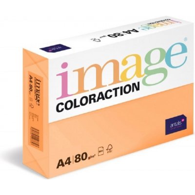 Image Coloraction 119076 barevný papír A4 80 g intenzivní sytá oranžová 500 ks